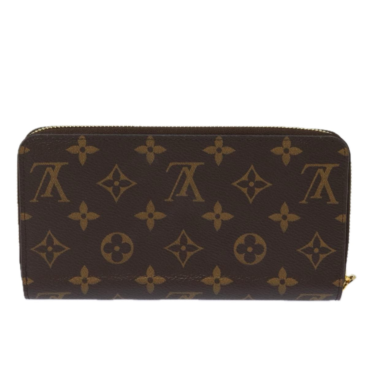 LOUIS VUITTON Monogram Zippy Wallet Long Wallet M42616 LV Auth 78637A - 0