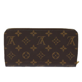 LOUIS VUITTON Monogram Zippy Wallet Long Wallet M42616 LV Auth 78637A - 0