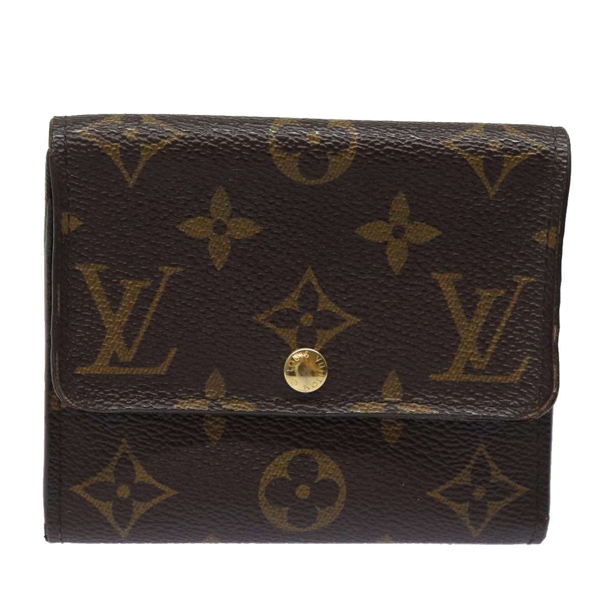 LOUIS VUITTON Monogram Portefeuille Anais Wallet M60402 LV Auth 78646