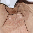 LOUIS VUITTON Monogram Trousse Demi Ronde Cosmetic Pouch M47520 LV Auth 78651-18