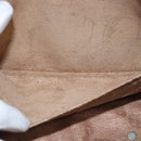 LOUIS VUITTON Monogram Trousse Demi Ronde Cosmetic Pouch M47520 LV Auth 78651-11