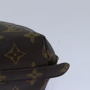 LOUIS VUITTON Monogram Trousse Demi Ronde Cosmetic Pouch M47520 LV Auth 78651-14