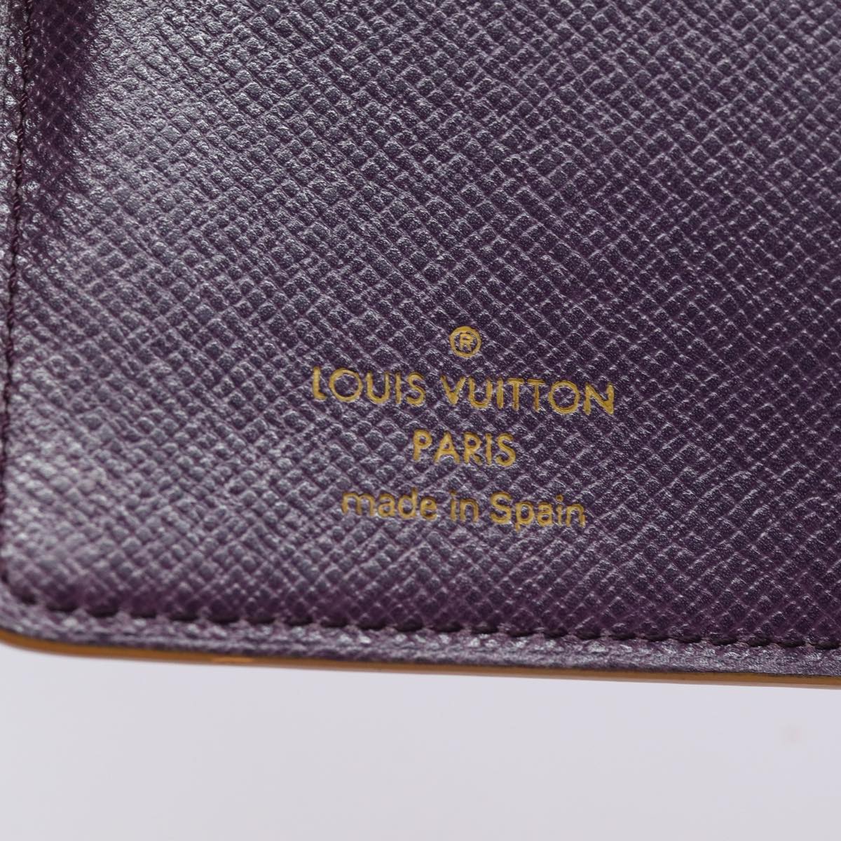 LOUIS VUITTON Epi Agenda PM Day Planner Cover Yellow R20059 LV Auth 78657