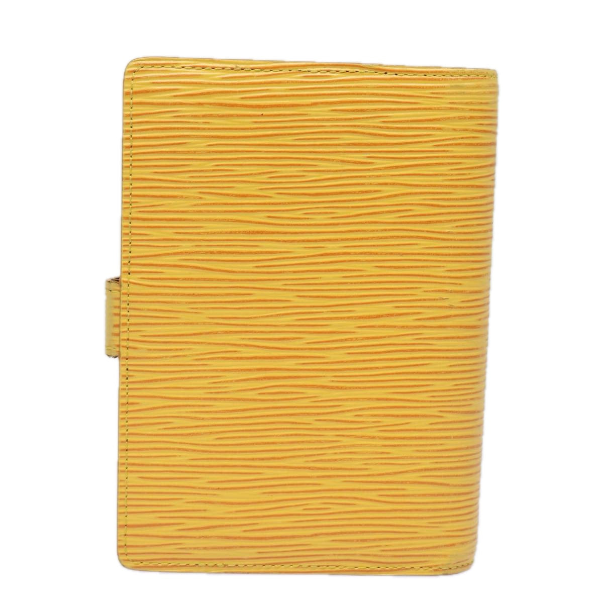 LOUIS VUITTON Epi Agenda PM Day Planner Cover Yellow R20059 LV Auth 78657