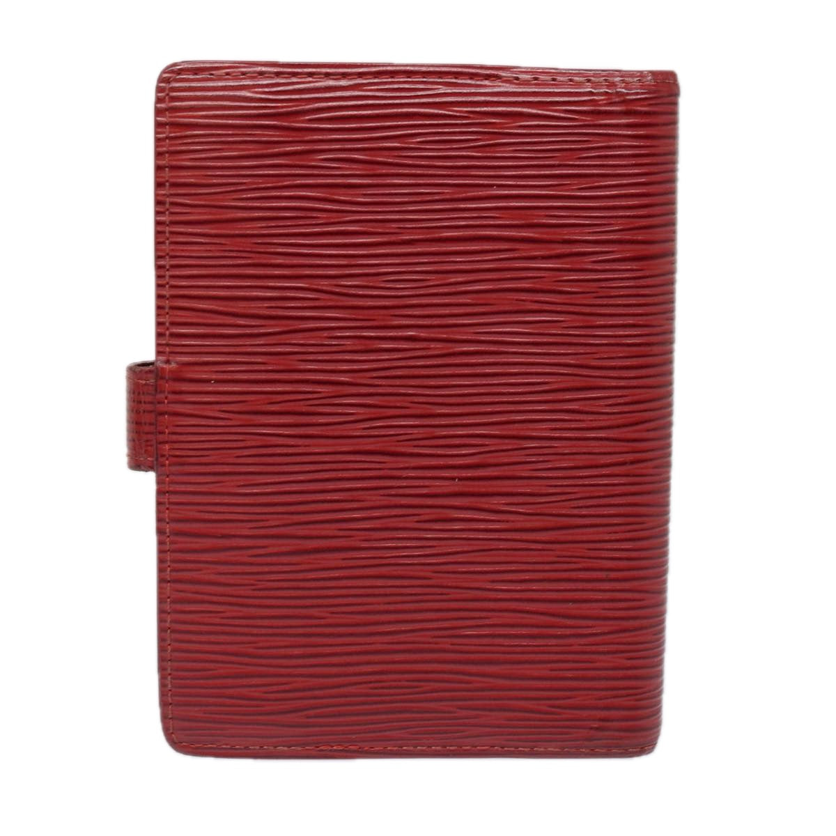 LOUIS VUITTON Epi Agenda PM Day Planner Cover Red R20057 LV Auth 78659 - 0