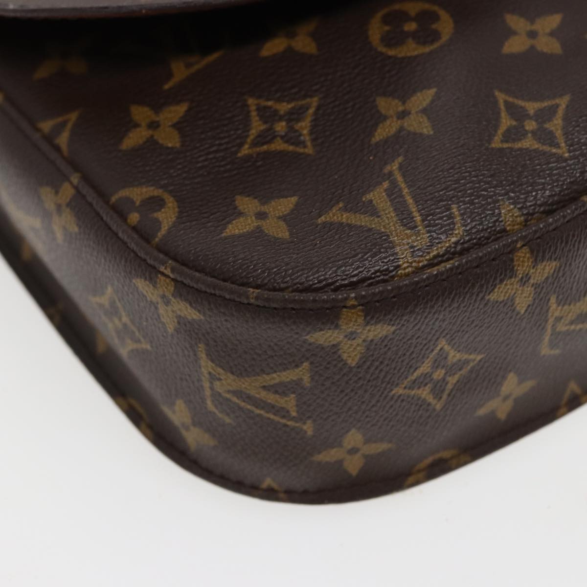 LOUIS VUITTON Monogram Saint Cloud GM Shoulder Bag M51242 LV Auth 78667