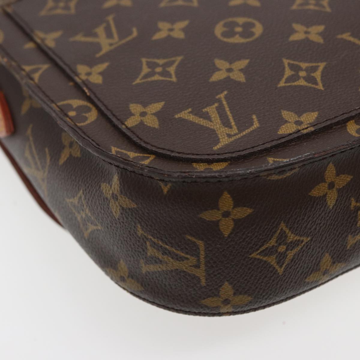 LOUIS VUITTON Monogram Saint Cloud GM Shoulder Bag M51242 LV Auth 78667