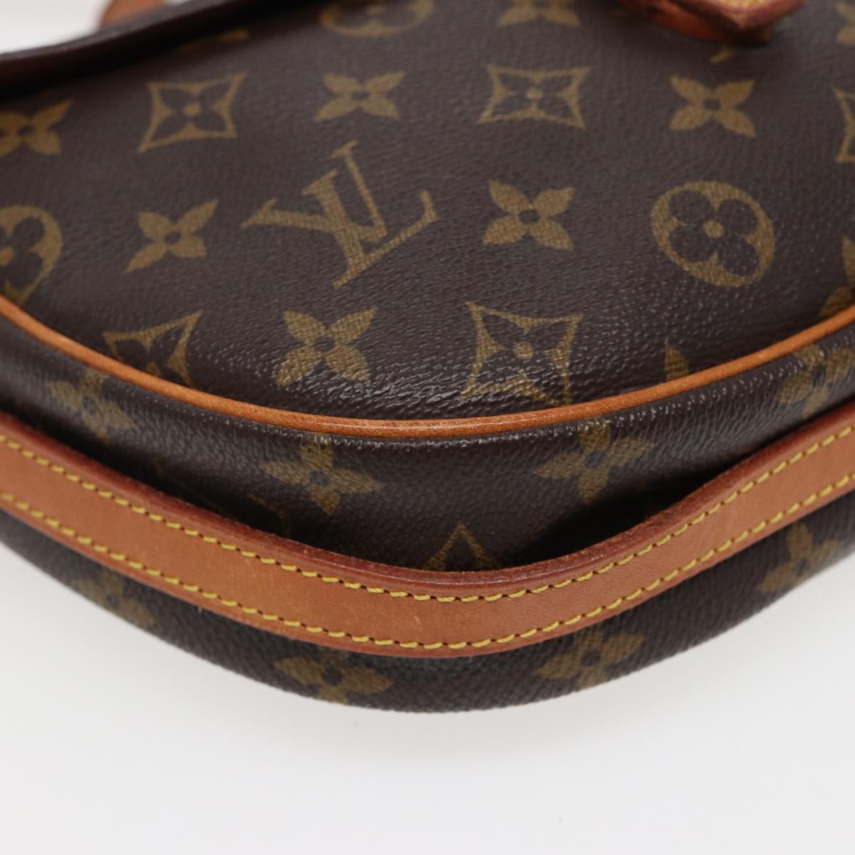 LOUIS VUITTON Monogram Jeune Fille MM Shoulder Bag M51226 LV Auth 78669