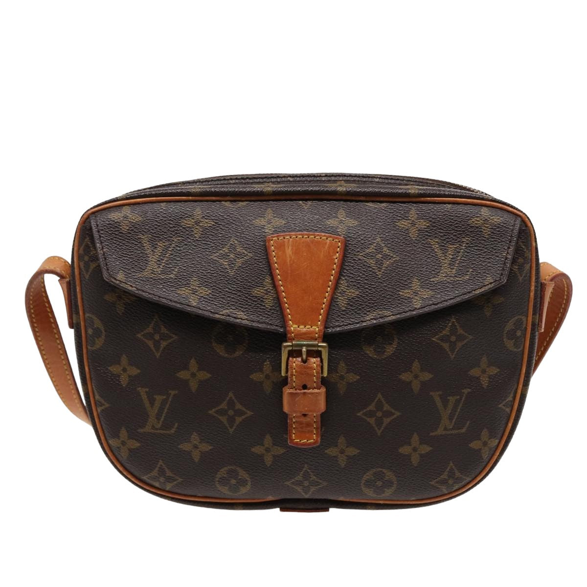 LOUIS VUITTON Monogram Jeune Fille MM Shoulder Bag M51226 LV Auth 78669