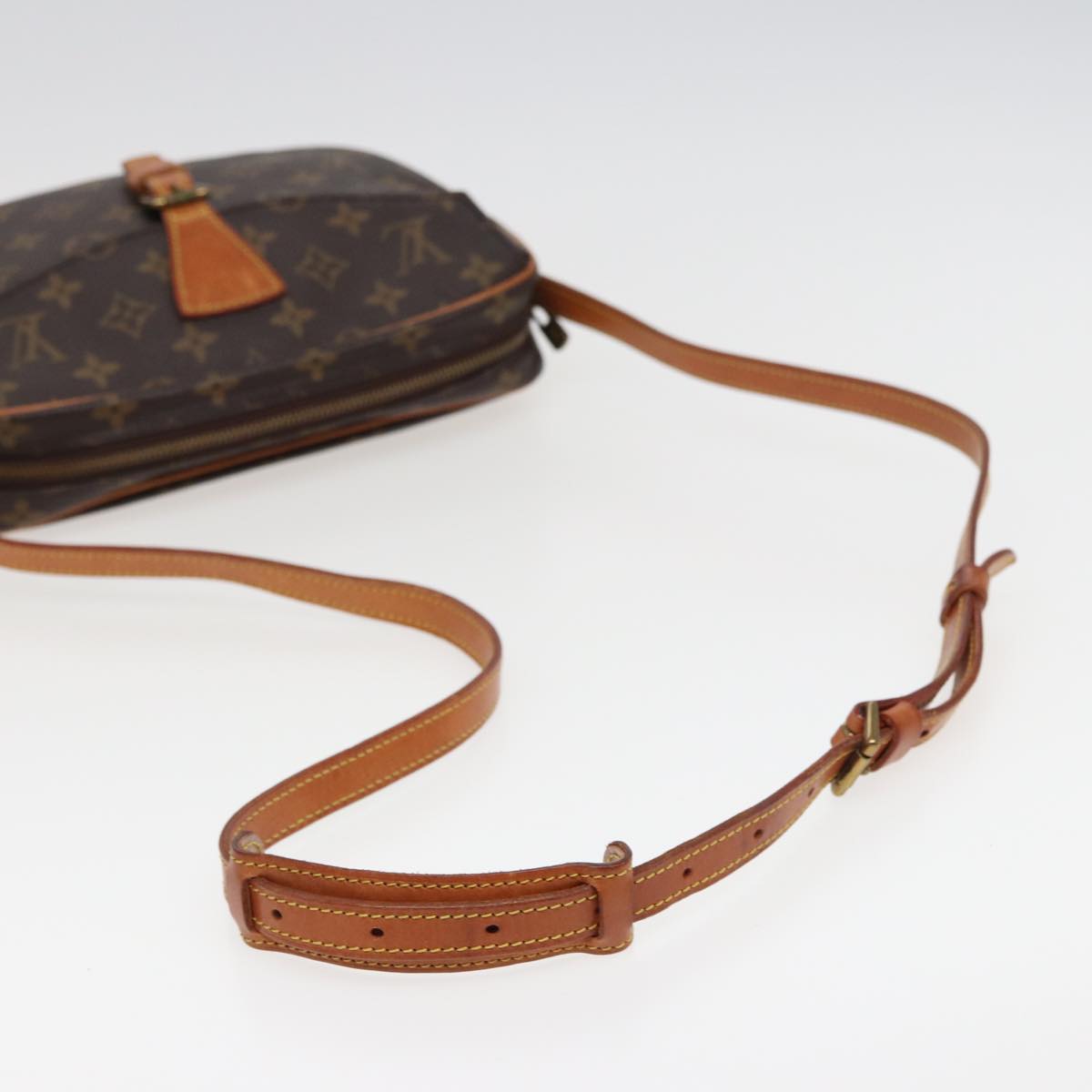 LOUIS VUITTON Monogram Jeune Fille MM Shoulder Bag M51226 LV Auth 78669