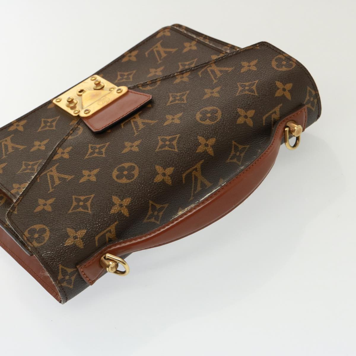 LOUIS VUITTON Monogram Monceau 26 Shoulder Bag M51187 LV Auth 78670