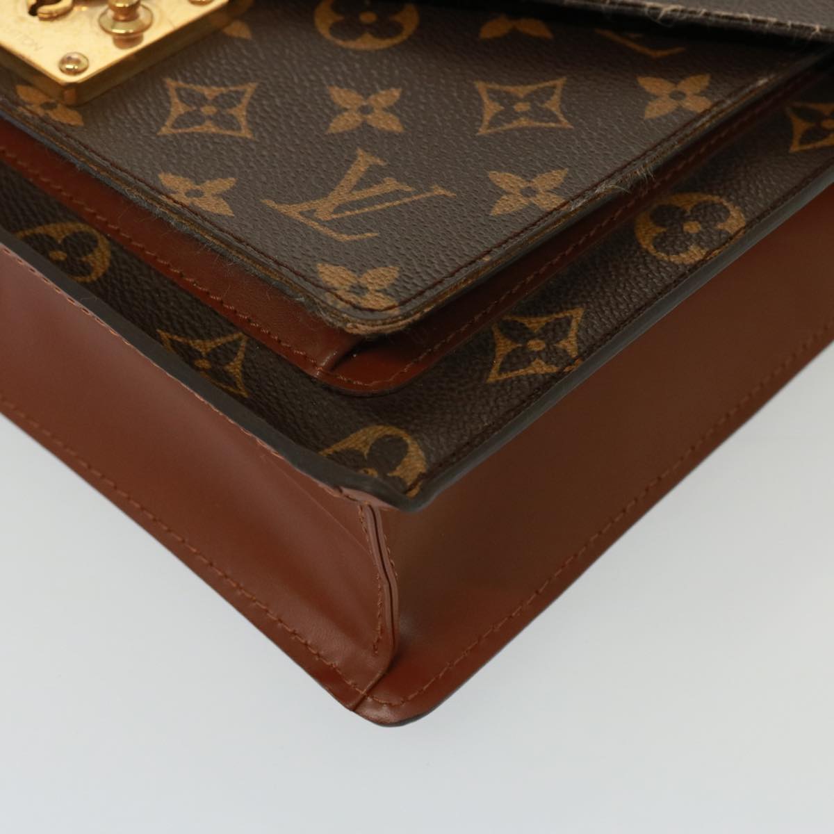 LOUIS VUITTON Monogram Monceau 26 Shoulder Bag M51187 LV Auth 78670