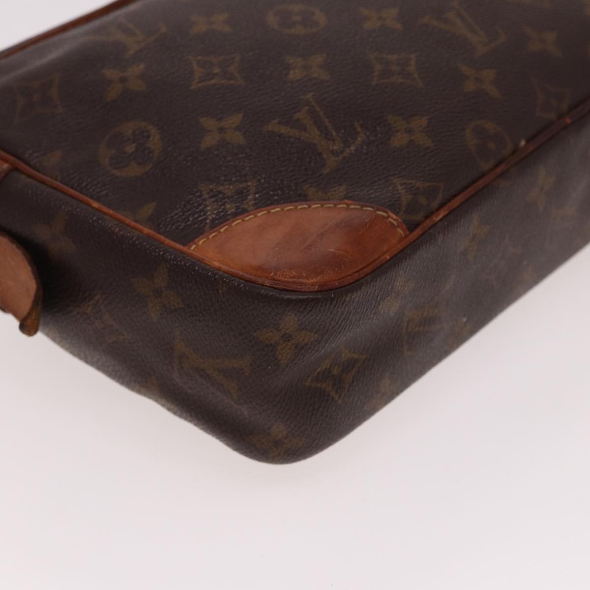 LOUIS VUITTON Monogram Compiegne 28 Clutch Bag M51845 LV Auth 78672