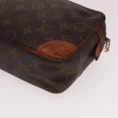 LOUIS VUITTON Monogram Compiegne 28 Clutch Bag M51845 LV Auth 78672-16