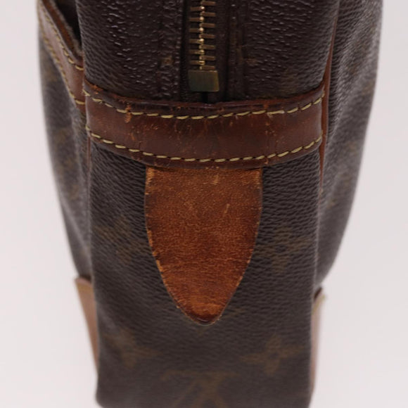 LOUIS VUITTON Monogram Compiegne 28 Clutch Bag M51845 LV Auth 78672