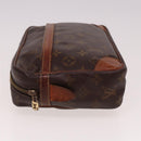 LOUIS VUITTON Monogram Compiegne 28 Clutch Bag M51845 LV Auth 78672-3