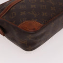 LOUIS VUITTON Monogram Compiegne 28 Clutch Bag M51845 LV Auth 78672-7