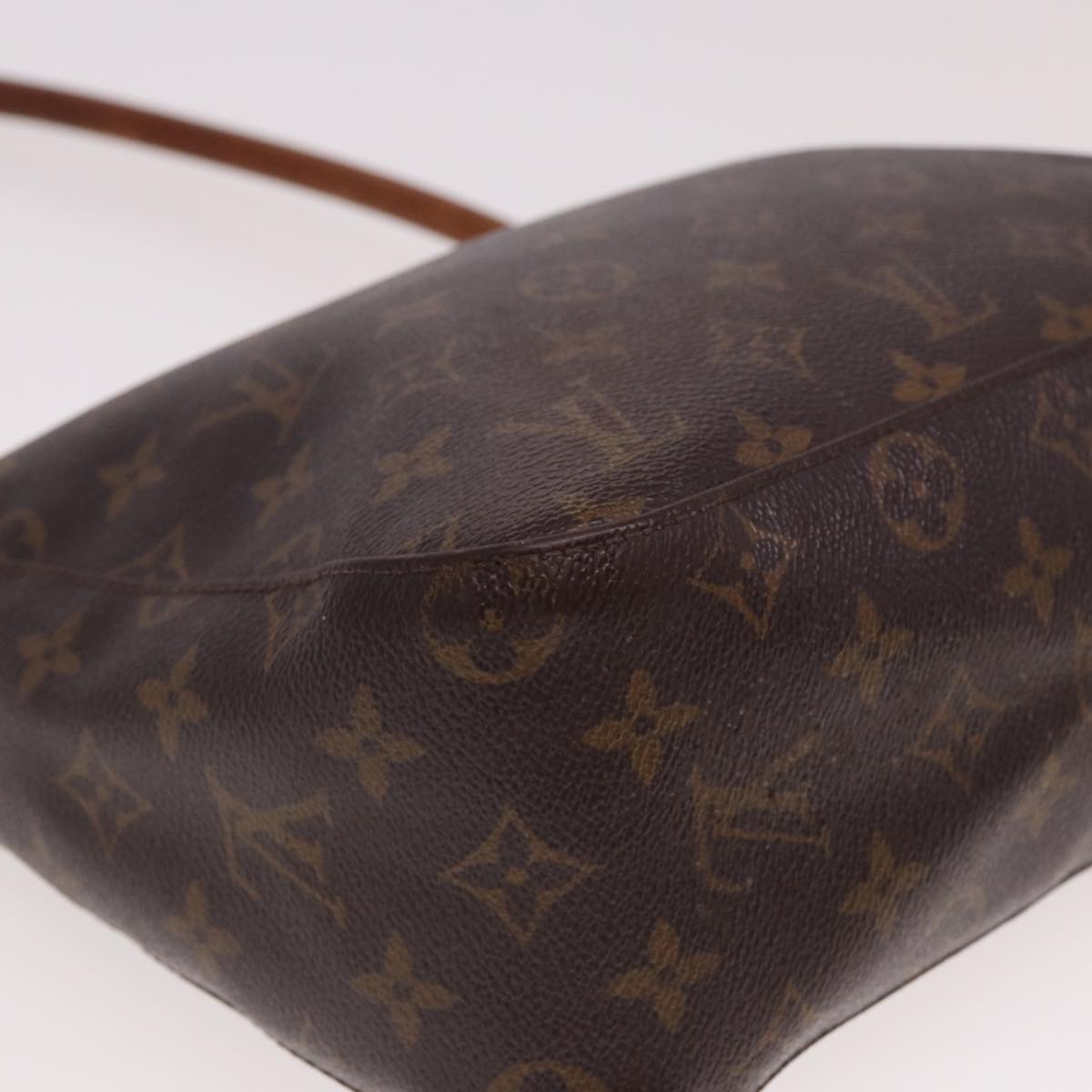 LOUIS VUITTON Monogram Looping MM Shoulder Bag M51146 LV Auth 78673