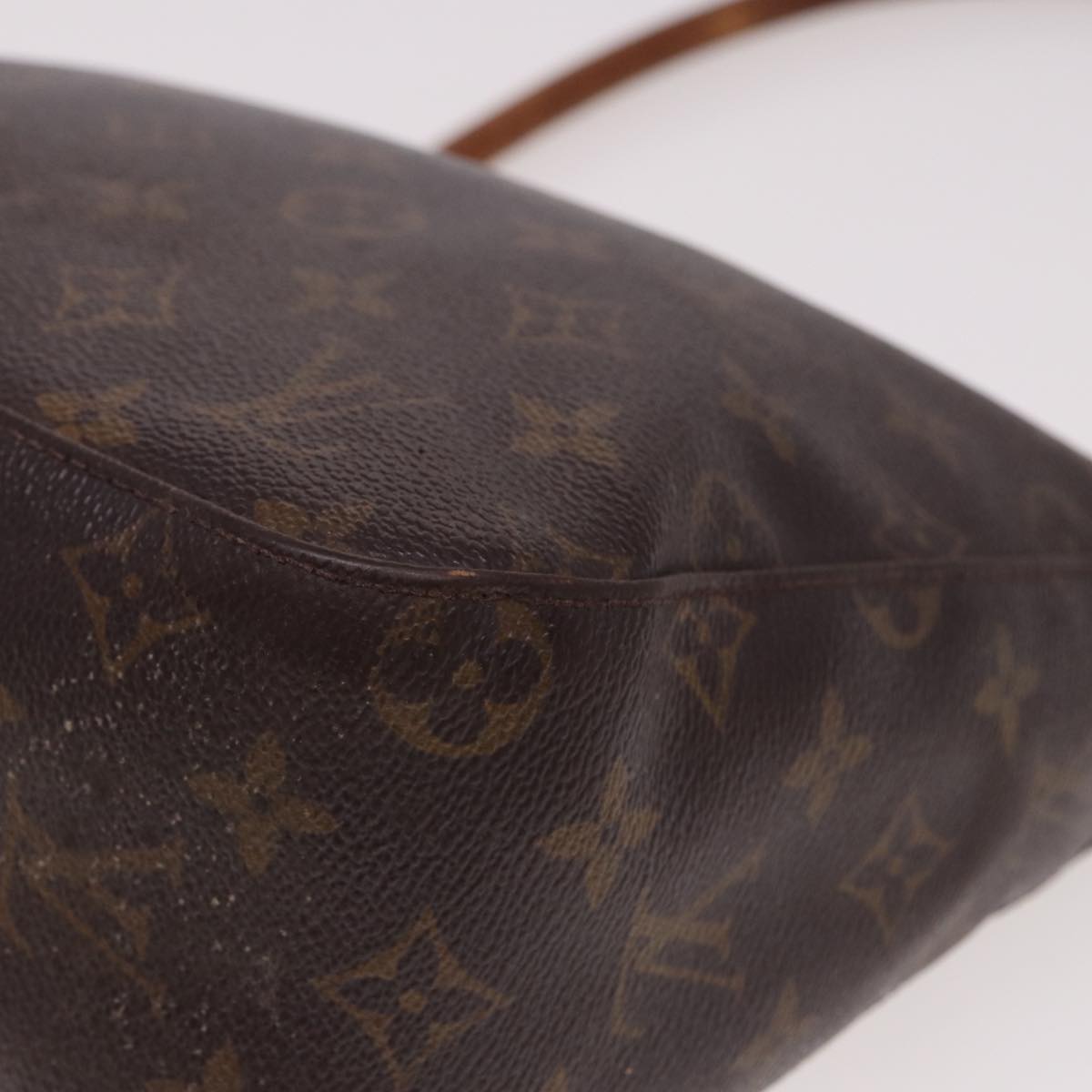 LOUIS VUITTON Monogram Looping MM Shoulder Bag M51146 LV Auth 78673