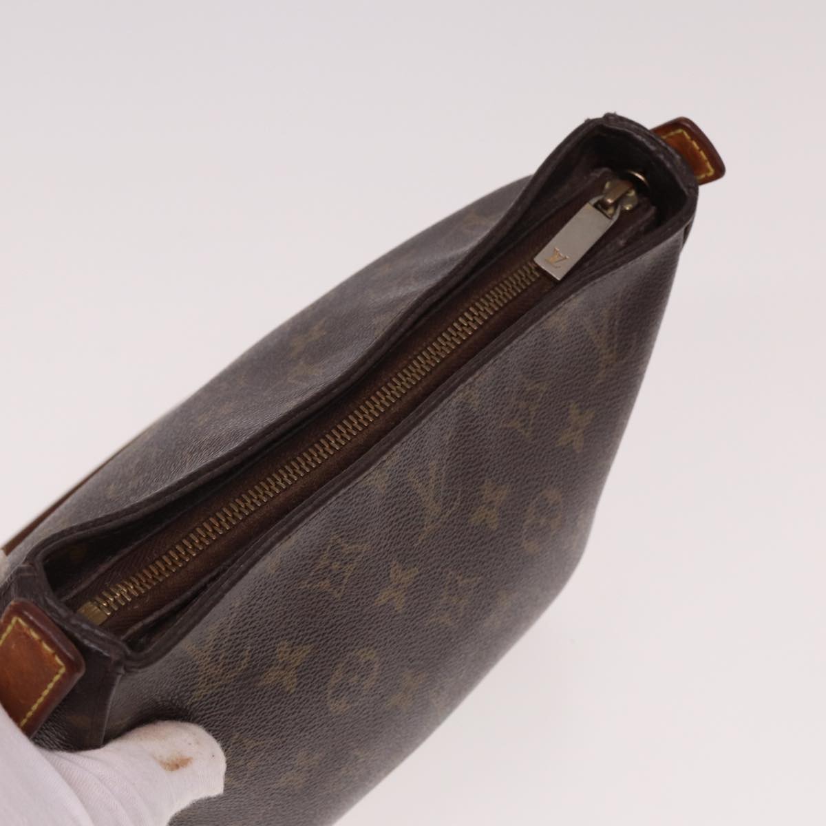 LOUIS VUITTON Monogram Looping MM Shoulder Bag M51146 LV Auth 78673