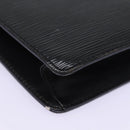 LOUIS VUITTON Epi Pochette Homme Clutch Bag Black Noir M52522 LV Auth 78680-15