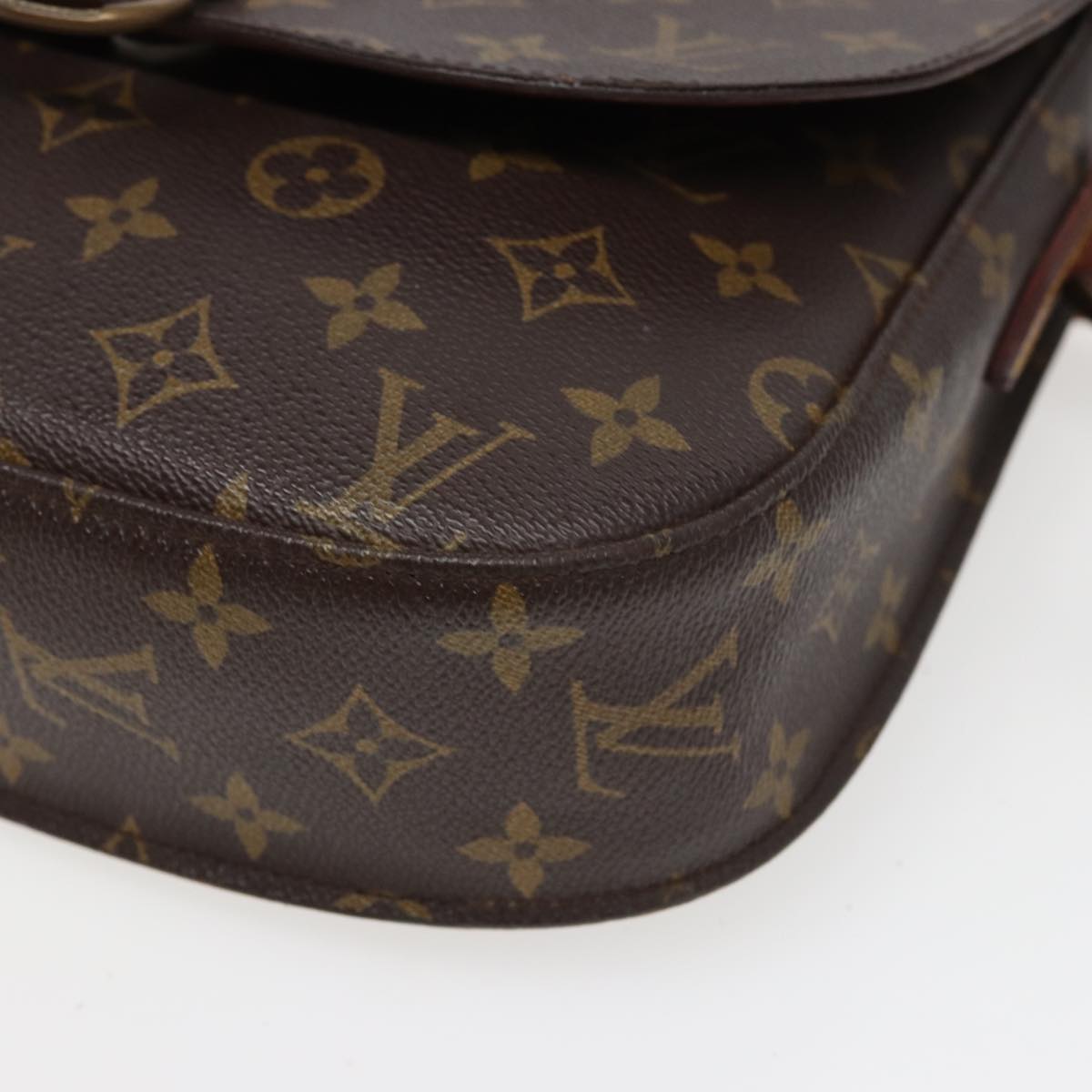 LOUIS VUITTON Monogram Saint Cloud GM Shoulder Bag M51242 LV Auth 78688