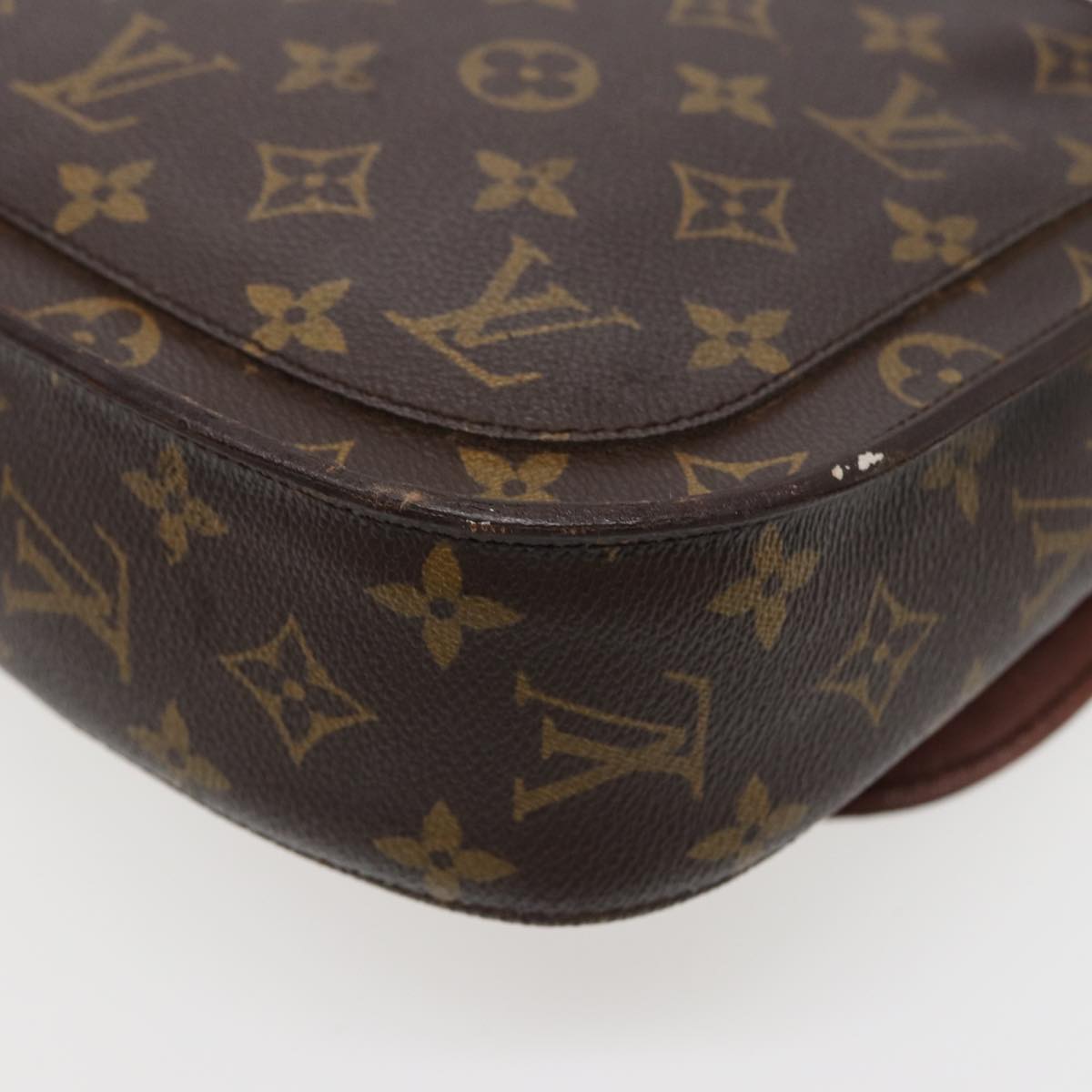 LOUIS VUITTON Monogram Saint Cloud GM Shoulder Bag M51242 LV Auth 78688