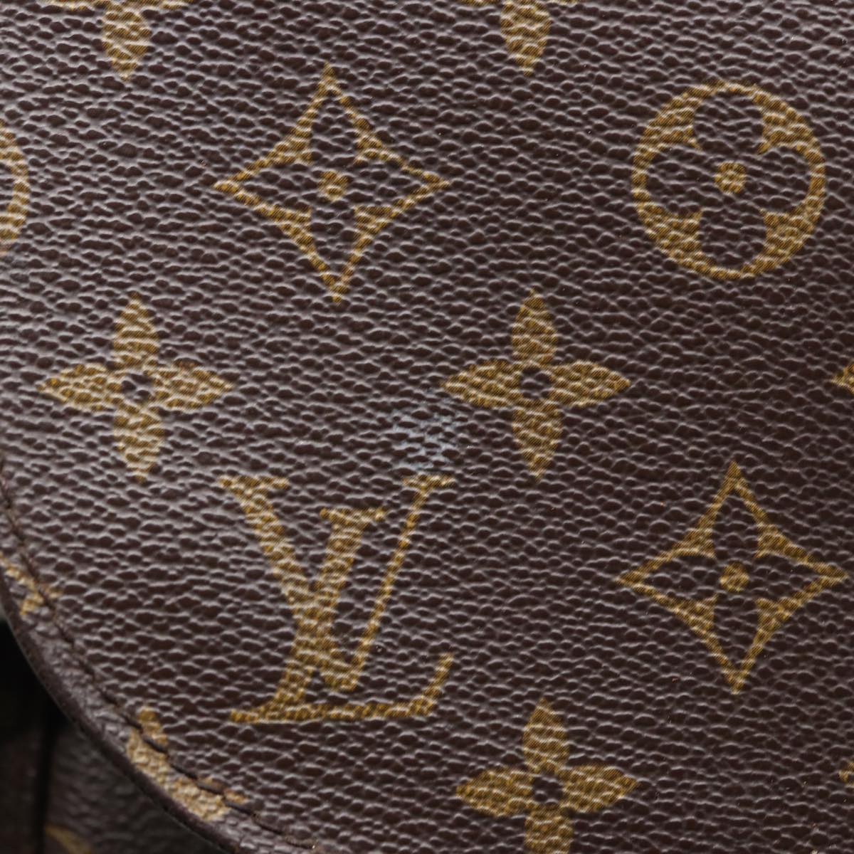 LOUIS VUITTON Monogram Saint Cloud GM Shoulder Bag M51242 LV Auth 78688