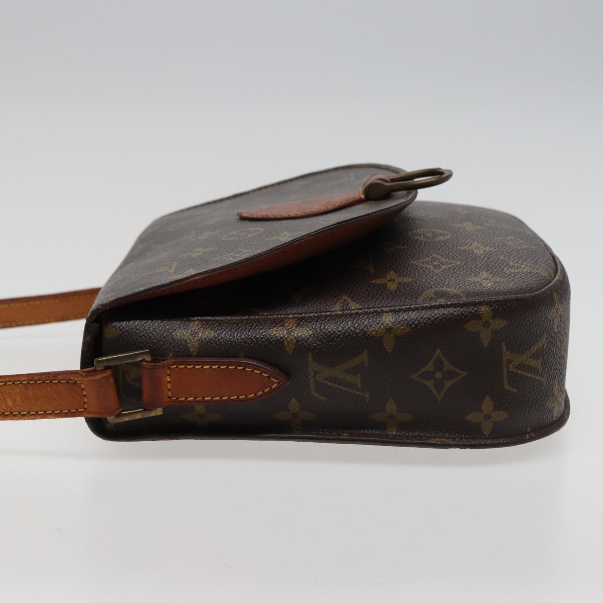 LOUIS VUITTON Monogram Saint Cloud GM Shoulder Bag M51242 LV Auth 78688