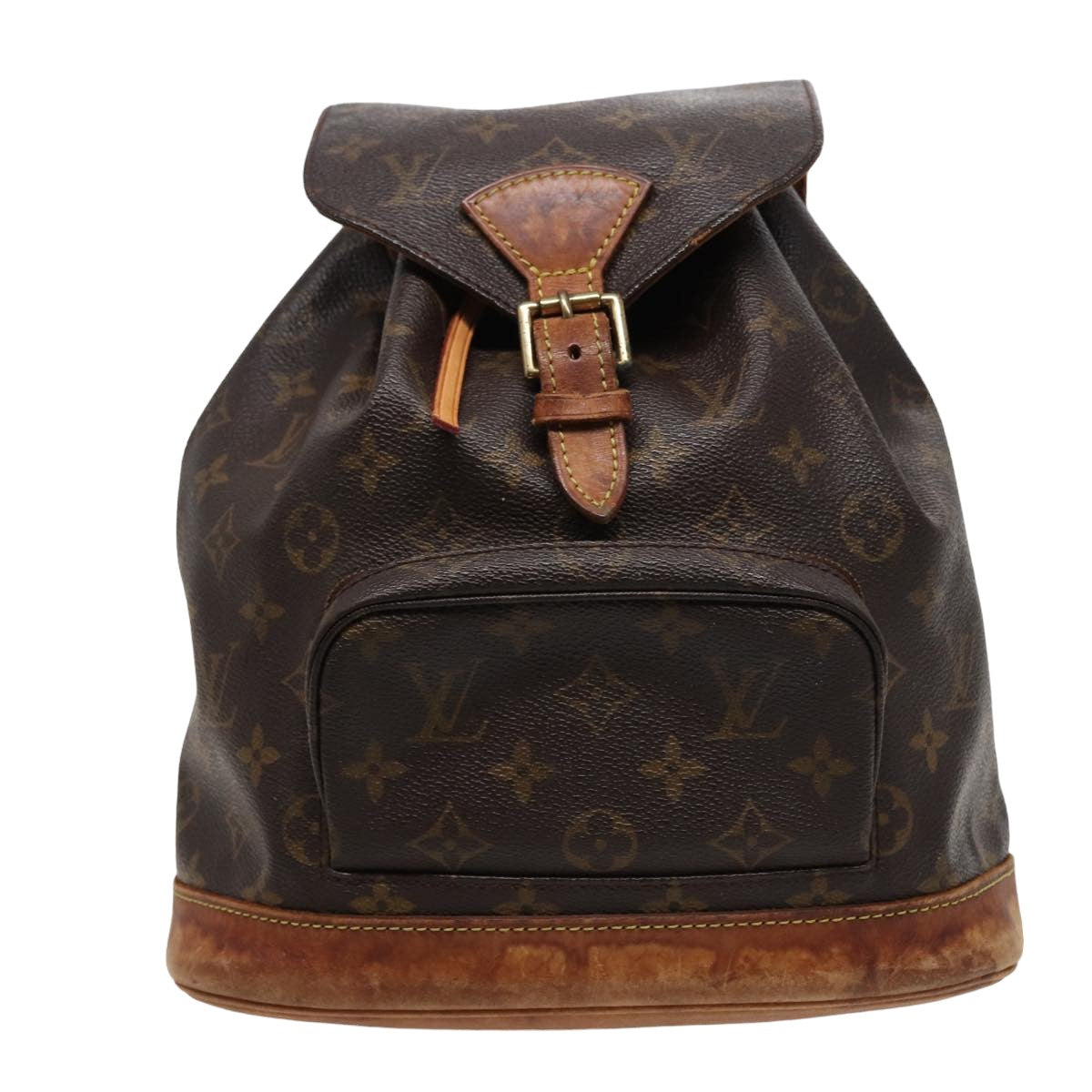 LOUIS VUITTON Monogram Montsouris MM Backpack M51136 LV Auth 78705