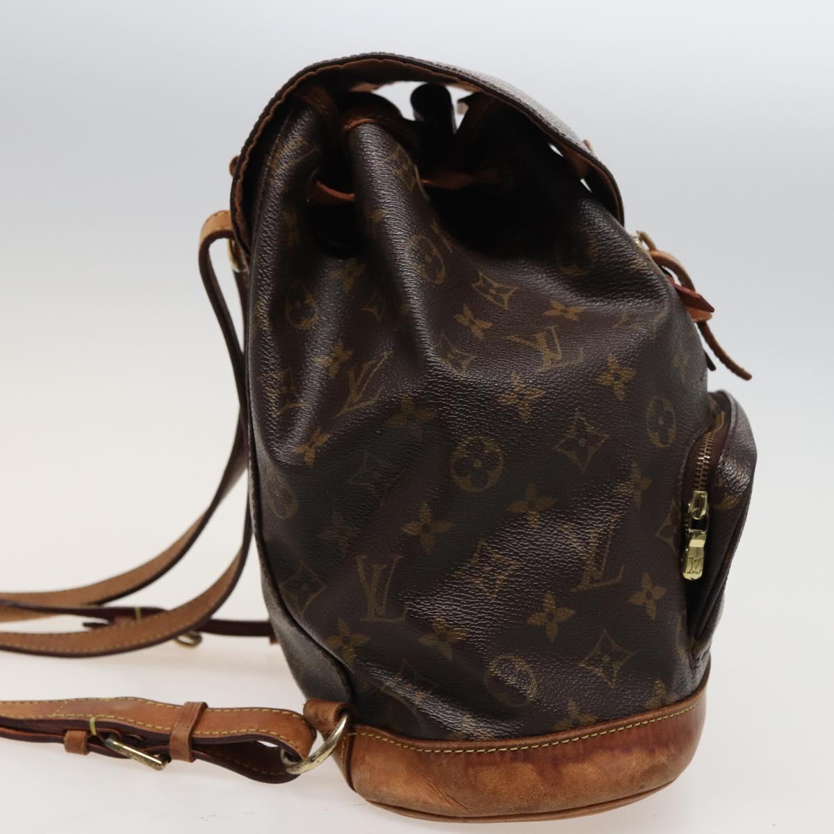 LOUIS VUITTON Monogram Montsouris MM Backpack M51136 LV Auth 78705