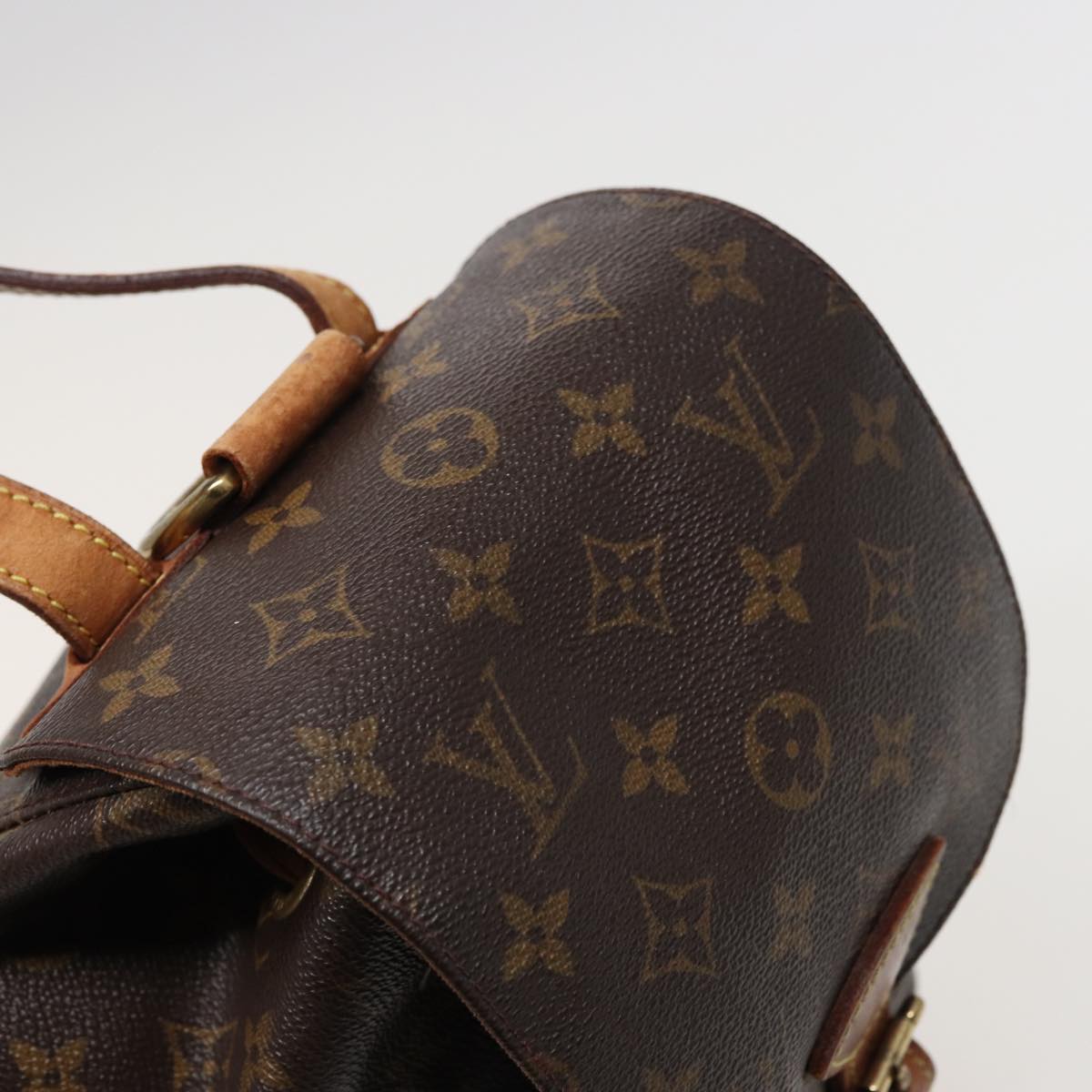 LOUIS VUITTON Monogram Montsouris MM Backpack M51136 LV Auth 78705