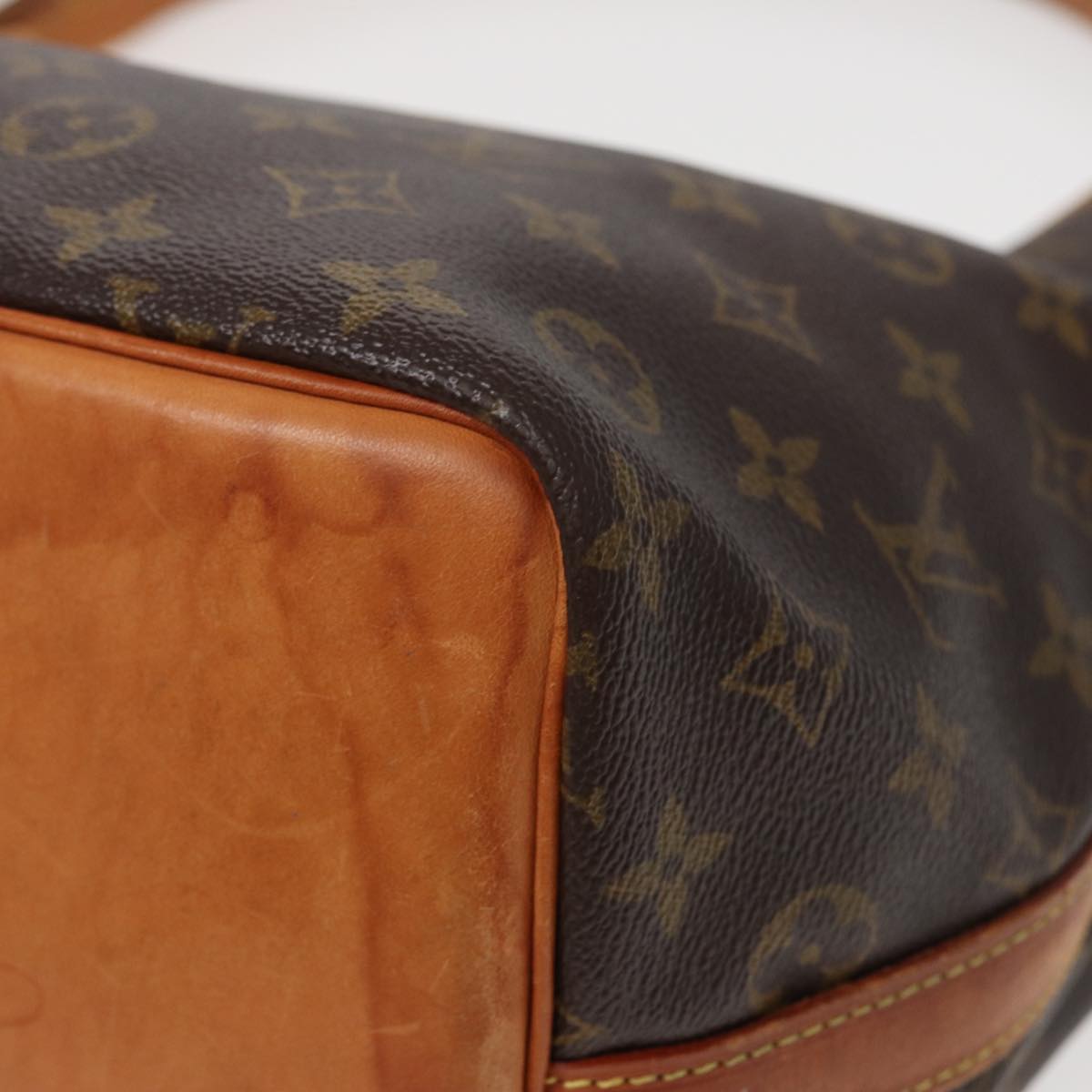 LOUIS VUITTON Monogram Petit Noe Shoulder Bag M42226 LV Auth 78711