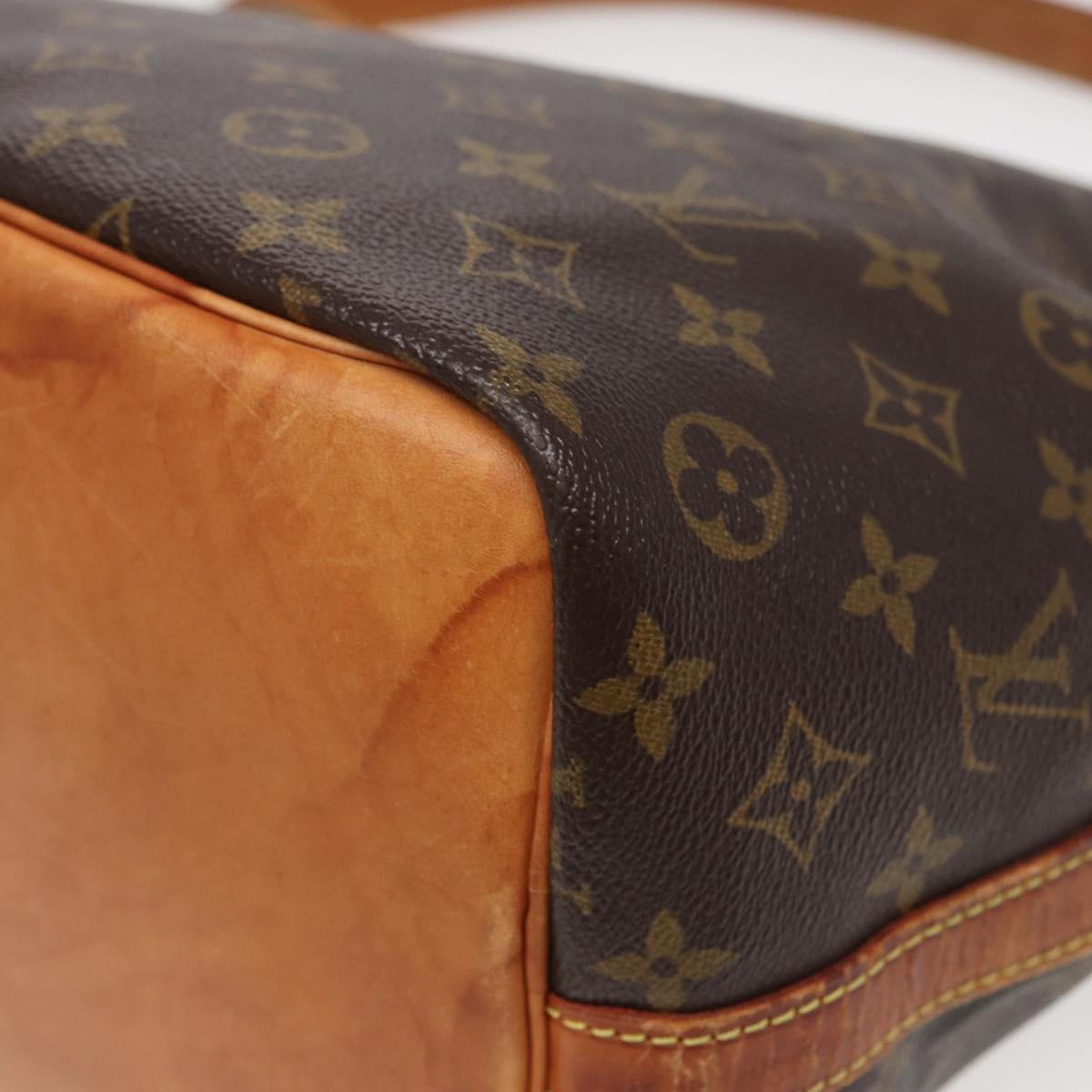 LOUIS VUITTON Monogram Petit Noe Shoulder Bag M42226 LV Auth 78711