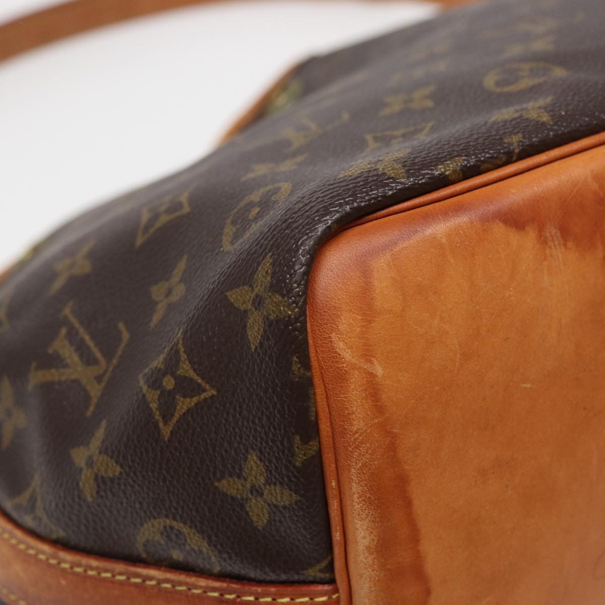 LOUIS VUITTON Monogram Petit Noe Shoulder Bag M42226 LV Auth 78711