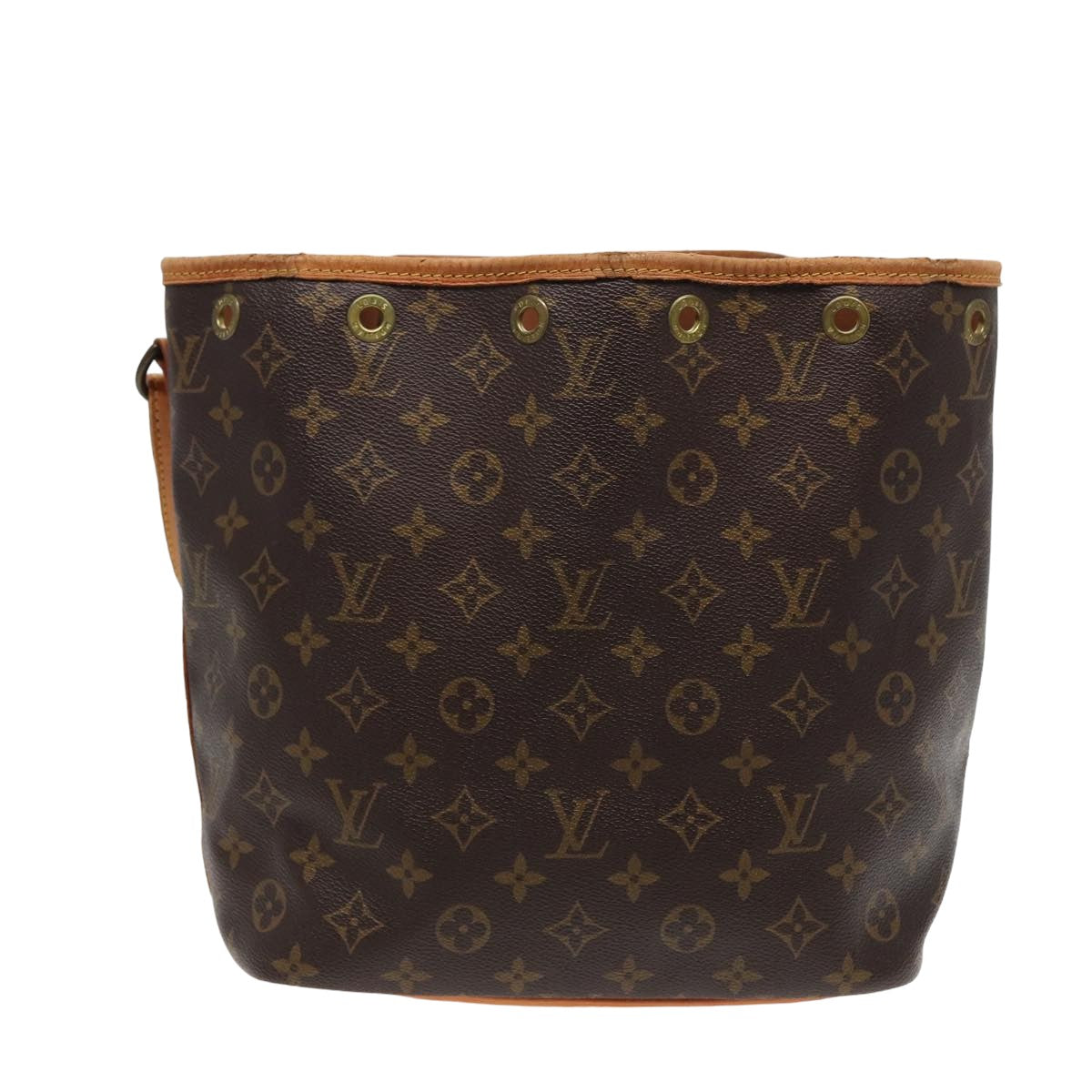 LOUIS VUITTON Monogram Petit Noe Shoulder Bag M42226 LV Auth 78711