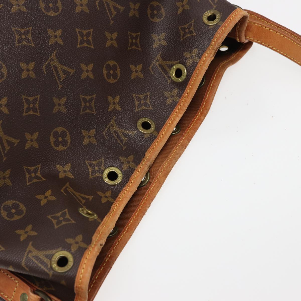 LOUIS VUITTON Monogram Petit Noe Shoulder Bag M42226 LV Auth 78711