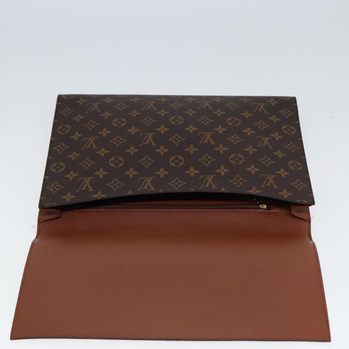 LOUIS VUITTON Monogram Porte Envelope Clutch Bag M51801 LV Auth 78723