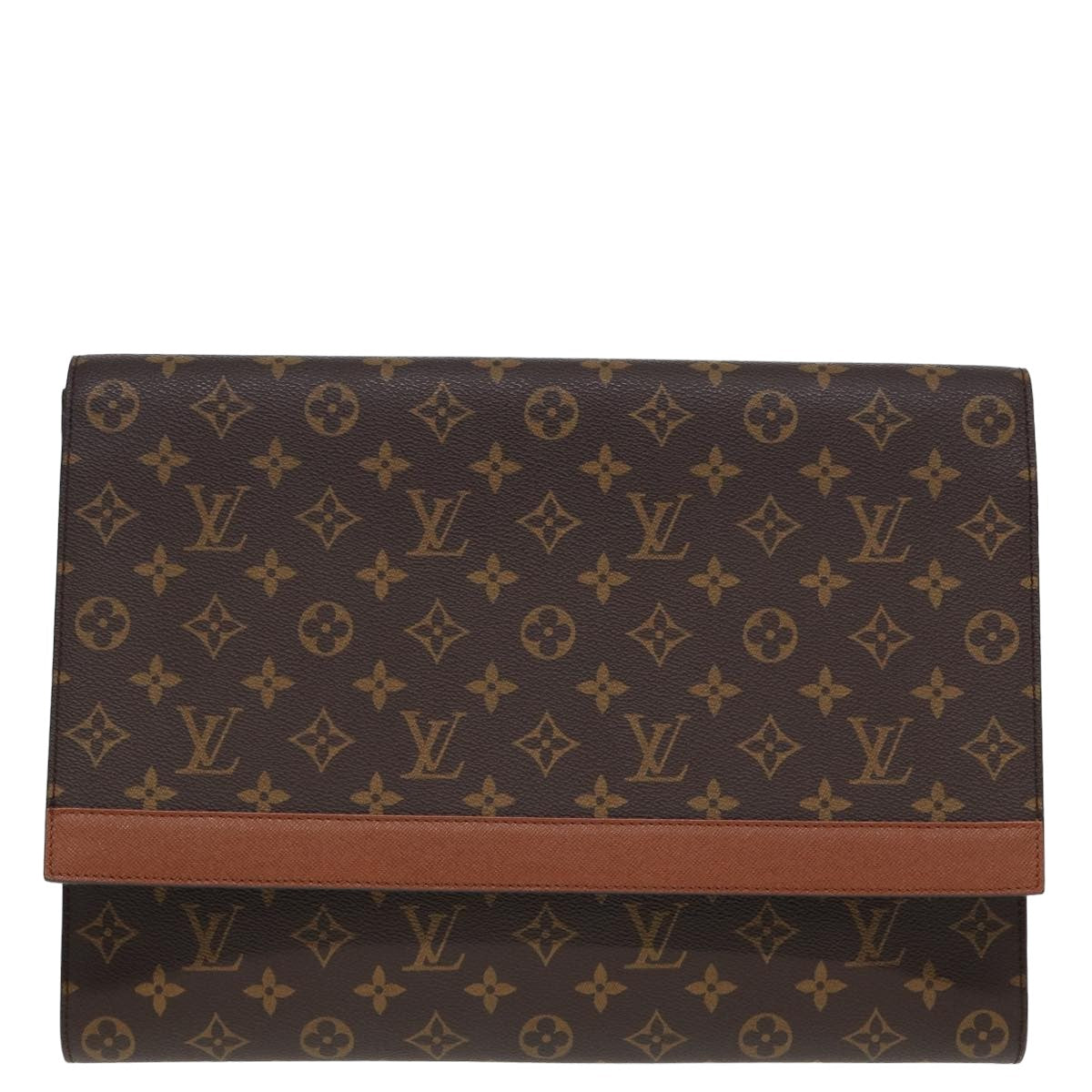 LOUIS VUITTON Monogram Porte Envelope Clutch Bag M51801 LV Auth 78723