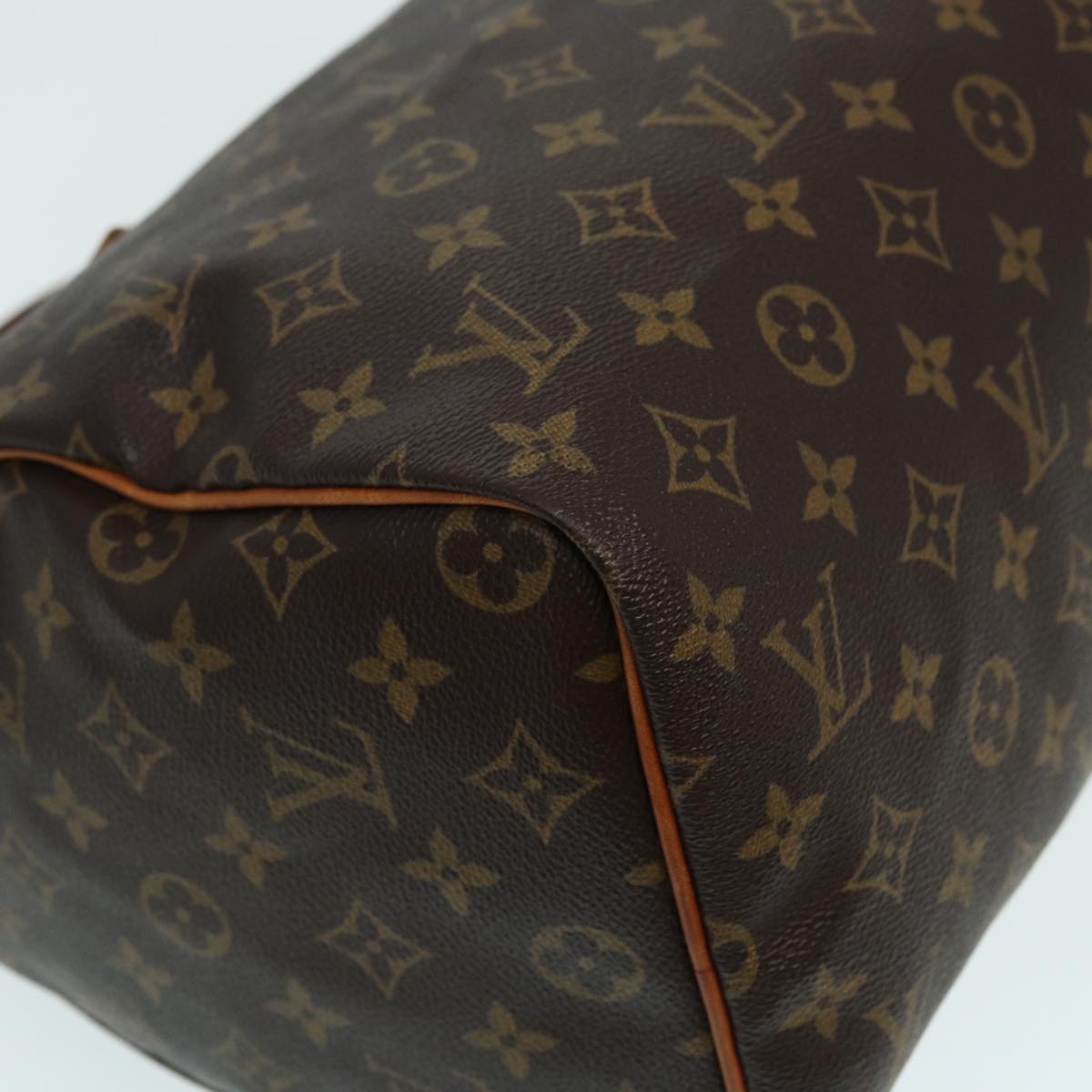 LOUIS VUITTON Monogram Speedy 30 Hand Bag M41526 LV Auth 78728