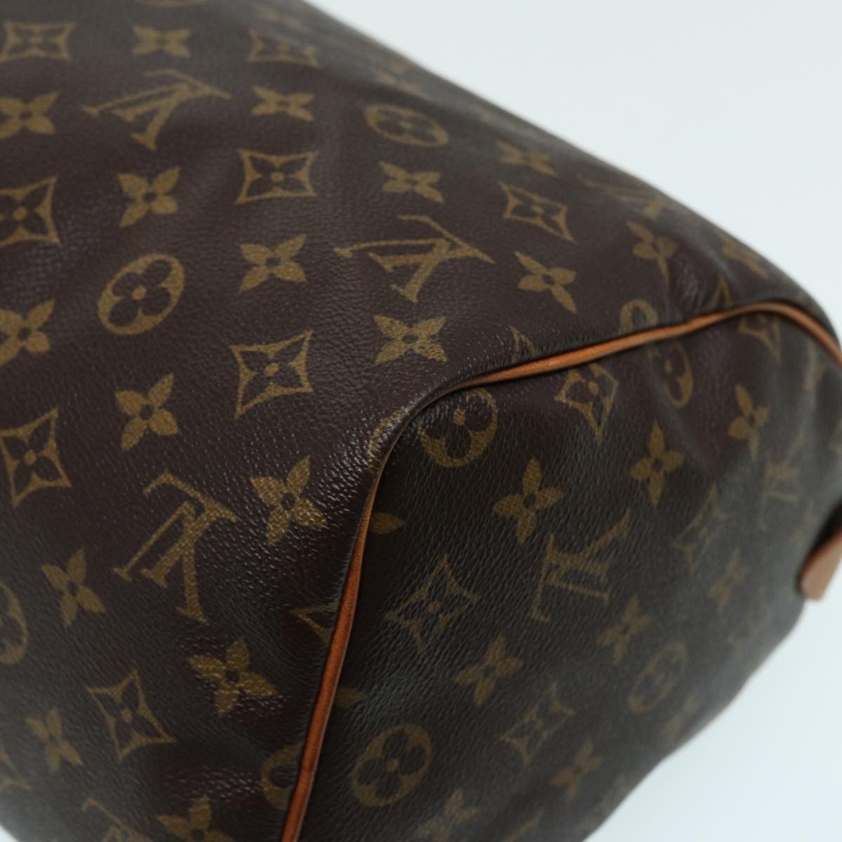 LOUIS VUITTON Monogram Speedy 30 Hand Bag M41526 LV Auth 78728