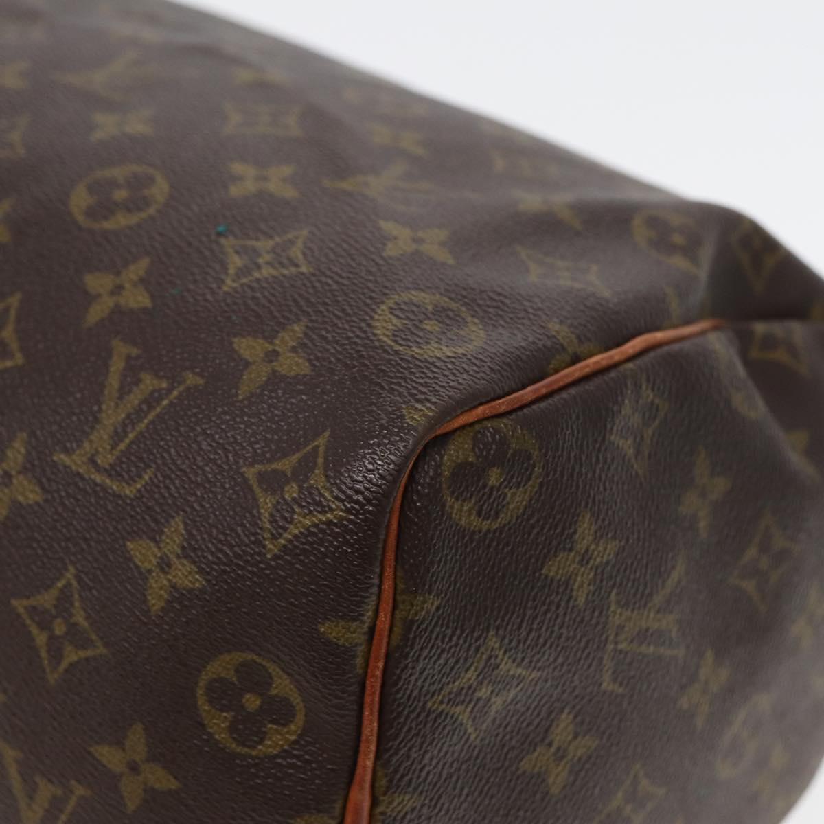 LOUIS VUITTON Monogram Speedy 35 Hand Bag M41524 LV Auth 78734