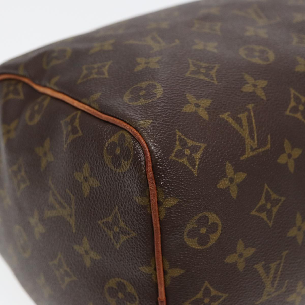 LOUIS VUITTON Monogram Speedy 35 Hand Bag M41524 LV Auth 78734