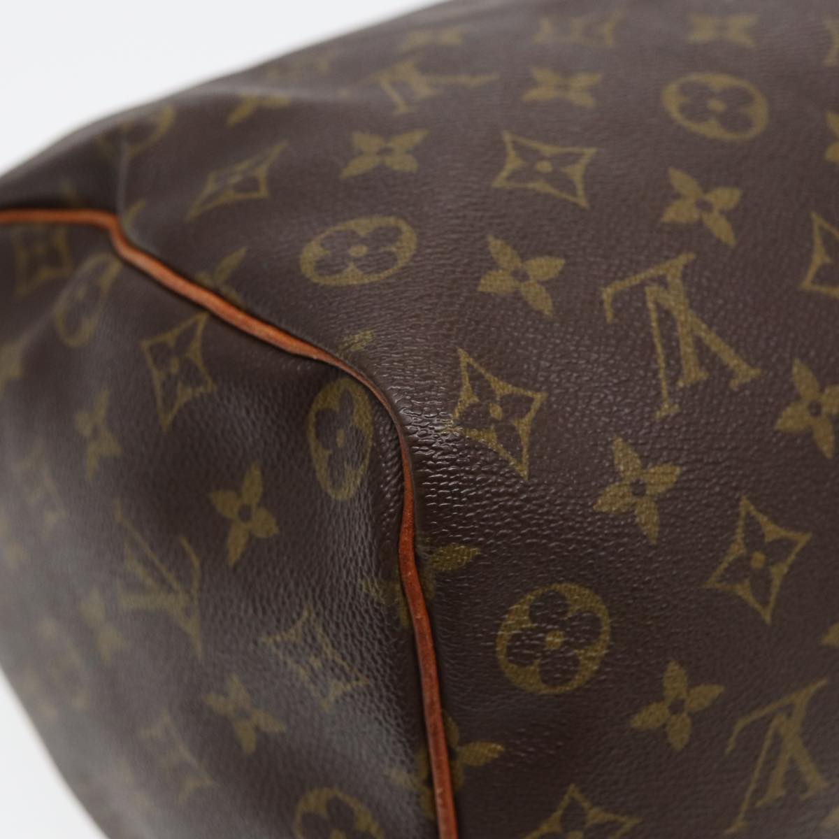 LOUIS VUITTON Monogram Speedy 35 Hand Bag M41524 LV Auth 78734