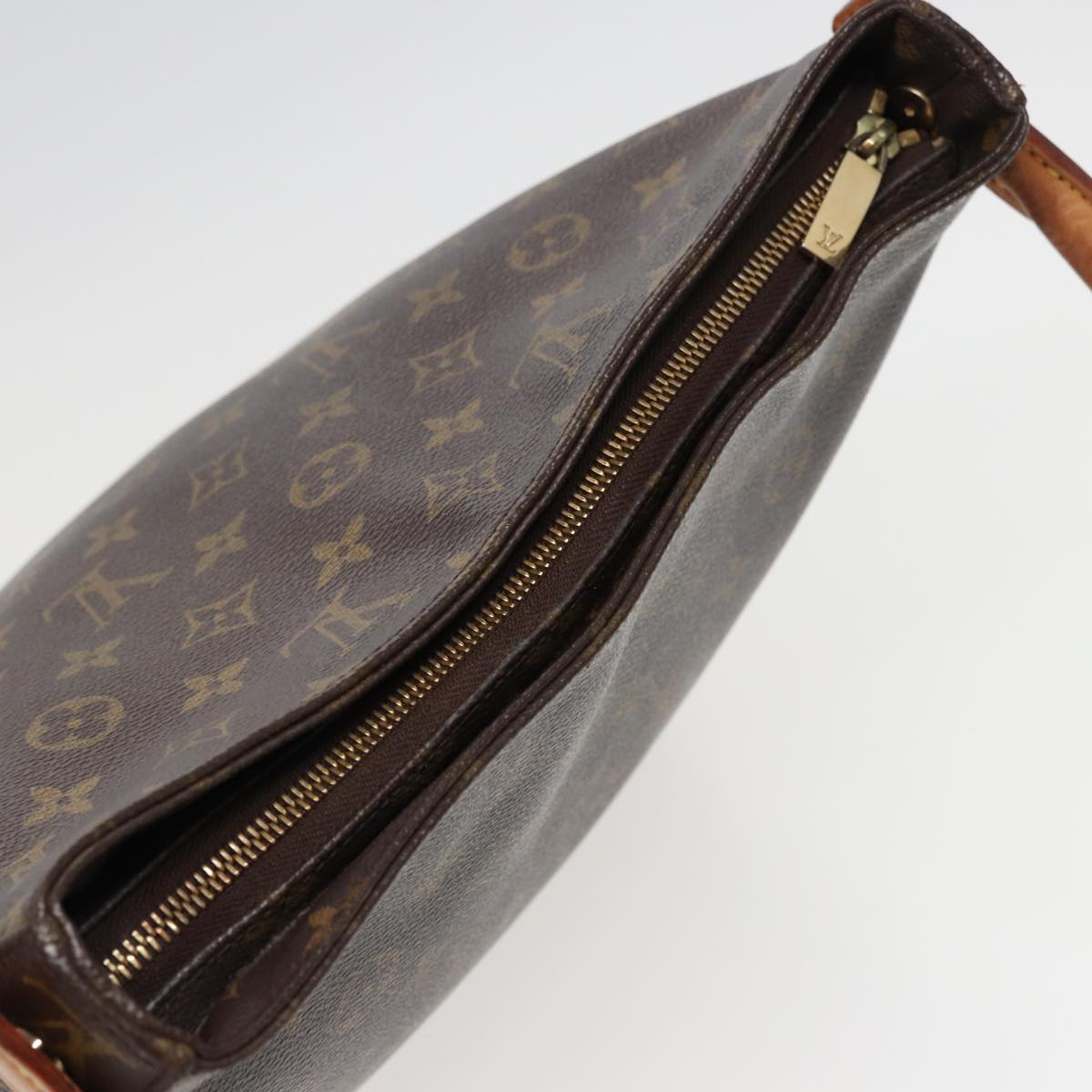 LOUIS VUITTON Monogram Looping GM Shoulder Bag M51145 LV Auth 78747