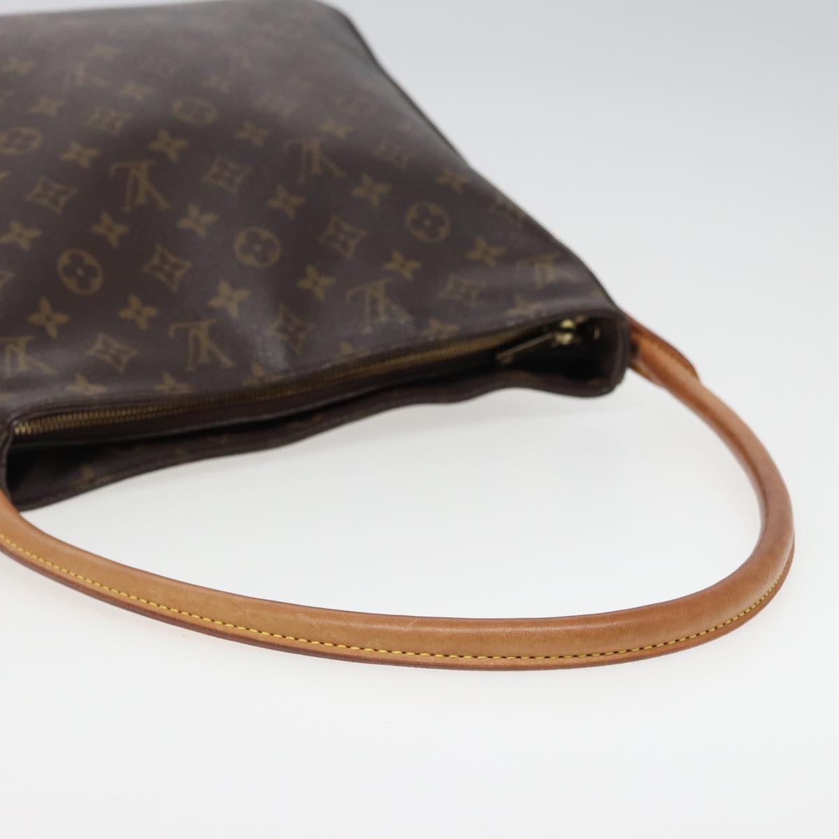 LOUIS VUITTON Monogram Looping GM Shoulder Bag M51145 LV Auth 78747