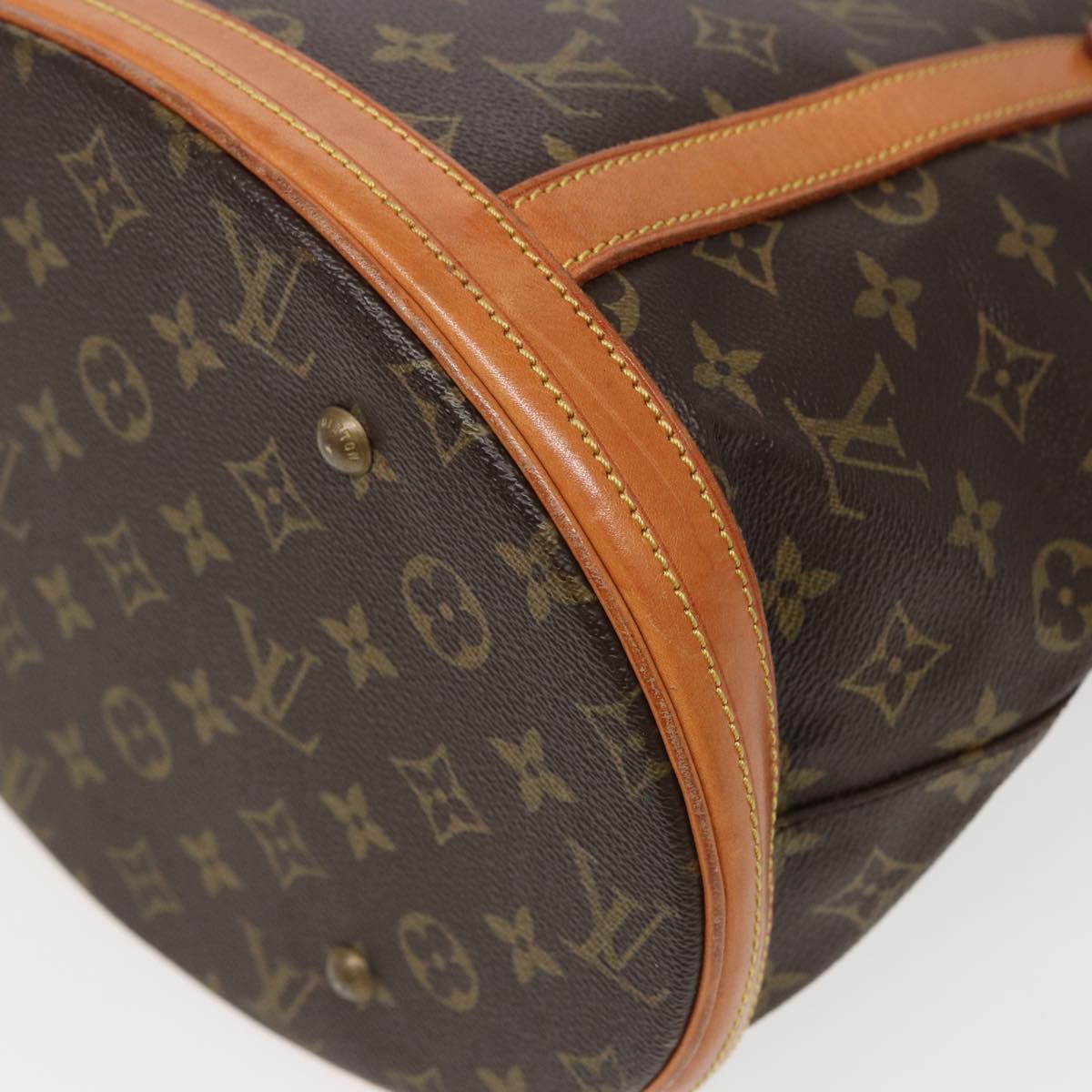 LOUIS VUITTON Monogram Bucket GM Shoulder Bag Vintage M42236 LV Auth 78749