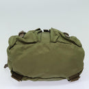 PRADA Shoulder Bag Nylon Khaki Auth 78808-5