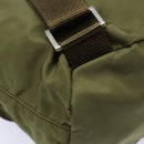 PRADA Shoulder Bag Nylon Khaki Auth 78808-18