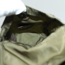 PRADA Shoulder Bag Nylon Khaki Auth 78808-25